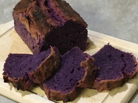 クリスマス☆紫芋パウンドケーキ